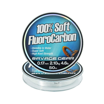 Fluorocarbon Savage Gear Soft 0,17 mm 50 m+