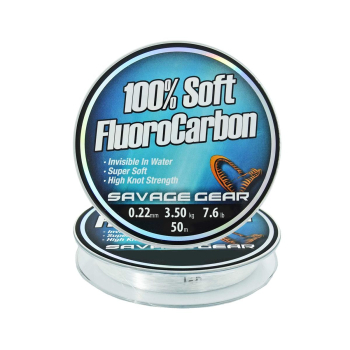 Fluorocarbon Savage Gear Soft 0,22 mm 50 m+