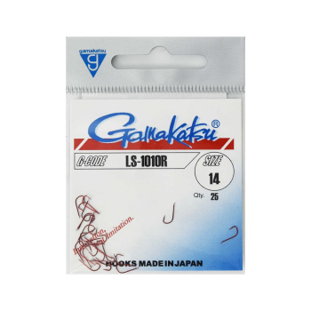 Haki Gamakatsu 1010R/14 red 1 op.