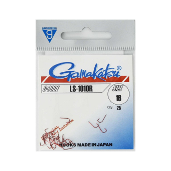 Haki Gamakatsu 1010R/16 red 1 op.