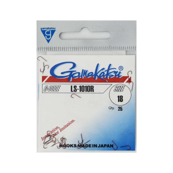 Haki Gamakatsu 1010R/18 red 1 op.