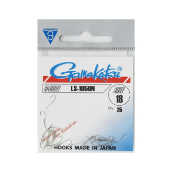 Haki Gamakatsu 1050N/18 nickel 1 op