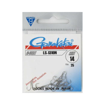 Haki Gamakatsu 1310N/14 Nickel 1 op
