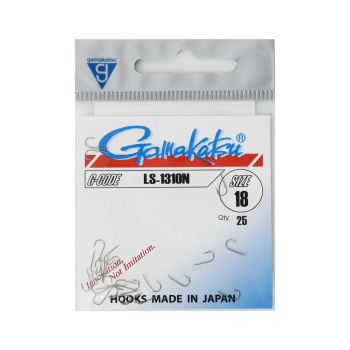 Haki Gamakatsu 1310N/18 Nickel 1 op