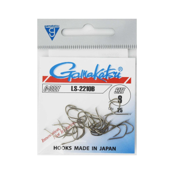 Haki Gamakatsu 2210B/8 brown 1 op.
