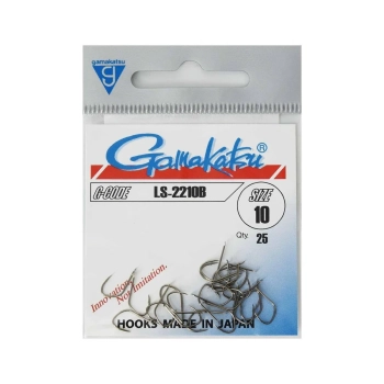 Haki Gamakatsu 2210B/10 brown 1 op.