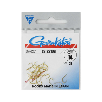 Haki Gamakatsu 2210G/14 gold 1 op.