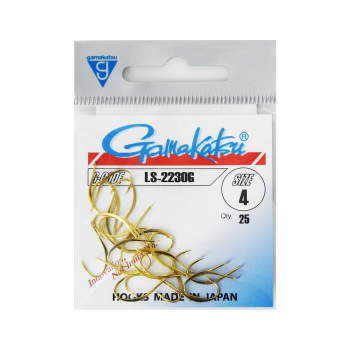 Haki Gamakatsu 2230G/4 gold 1 op.