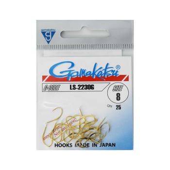 Haki Gamakatsu 2230G/8 gold 1 op.