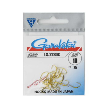Haki Gamakatsu 2230G/10 gold 1 op.