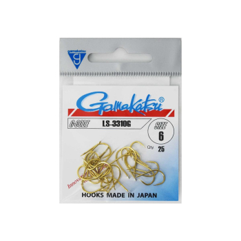 Haki Gamakatsu 3310G/6 gold 1 op.