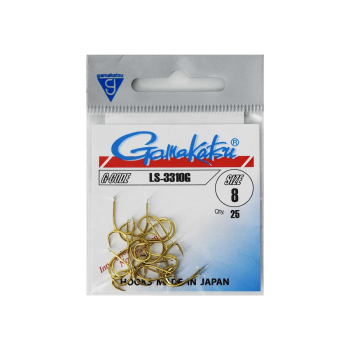Haki Gamakatsu 3310G/8 gold 1 op.