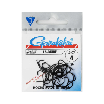 Haki Gamakatsu 3510F/4 black 1 op.