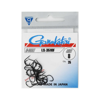 Haki Gamakatsu 3510F/8 black 1 op.