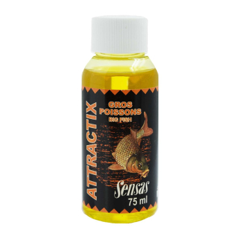 Dodatek Sensas Attractix Gros Poissons Carp 75 ml