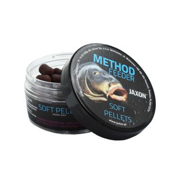 Pellet Soft Method Feeder 8/10mm 50g morwa czerwon-70388