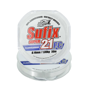 Fluorocarbon Sufix Super 21 clear 0,14 mm 50 m*