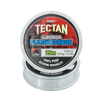 Fluorocarbon DAM Tectan Superior FC 0.60mm 25m*