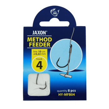 Hak Jaxon M.Feeder+przypon 0.22mm r.4 op/8szt(5)*