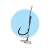 Hak Jaxon M.Feeder+przypon 0.22mm r.4 op/8szt(5)*-73401