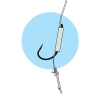 Hak Jaxon M.Feeder+przypon 0.22mm r.8 op/8szt(5)+-73421