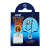 Hak Jaxon M.Feeder+przypon 0.12mm r.14 op/8szt(5)+