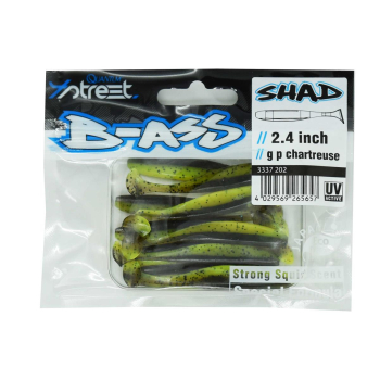 Przynęta 4Str.B-Ass Shad 6.1cm/10szt gr.pu.chart.#
