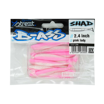 Przynęta 4Str.B-Ass Shad 6.1cm/10szt pink lady#