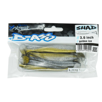 Przynęta 4Str.B-Ass Shad 9.15cm/7szt golden ice#