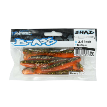 Przynęta 4Str.B-Ass Shad 9.15cm/7szt firetiger#