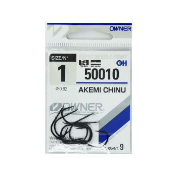 Haczyki Owner 50010/1 - czarny+