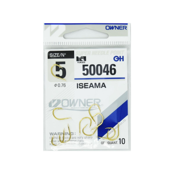 Haczyki Owner 50046/5 - złoty+