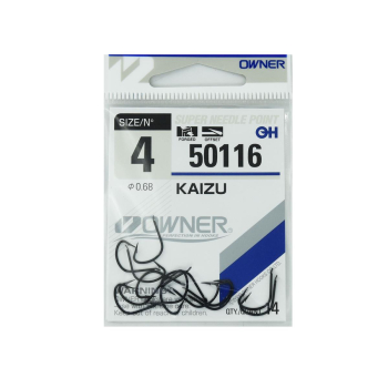 Haczyki Owner 50116/4 - czarny+