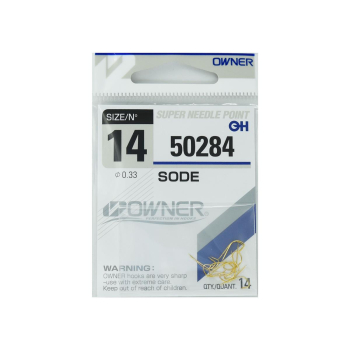 Haczyki Owner 50284/14 - złoty+