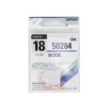 Haczyki Owner 50284/18 - złoty+