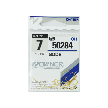 Haczyki Owner 50284/7 - złoty+