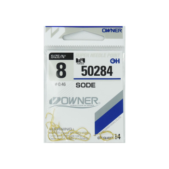 Haczyki Owner 50284/8 - złoty+