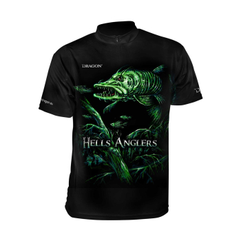 Koszulka T-shirt H.Anglers Szczupak S cza/ziel.*