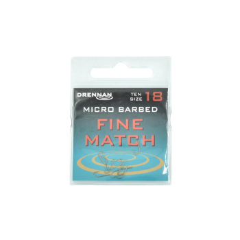 Haki Drennan Fine Match  rozm.18  op/10szt
