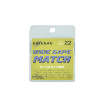 Haki Drennan Wide Gape Match  rozm.22  op/10szt