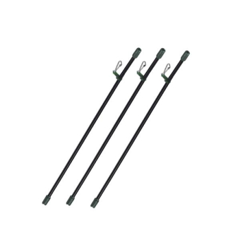 Rurka antyspląt.czarna prosta 15cm 3szt(10)