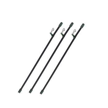 Rurka antyspląt.czarna prosta 25cm 3szt(10)