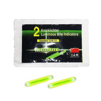 Końcówka świecąca DAM (2szt) 4.5 mm żółta(50)