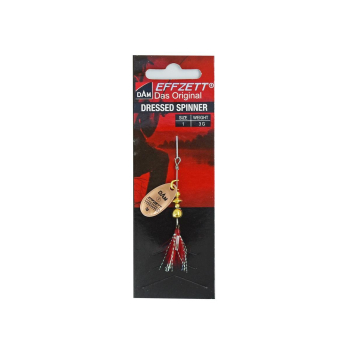 Błystka Effzett Dressed Spinner copper #1 3g (5)