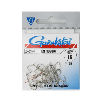 Haki Gamakatsu 1050N/16 nickel 1 op