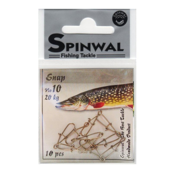 Agrafka Spinwal No.10 - 20 kg op.10szt SNAP