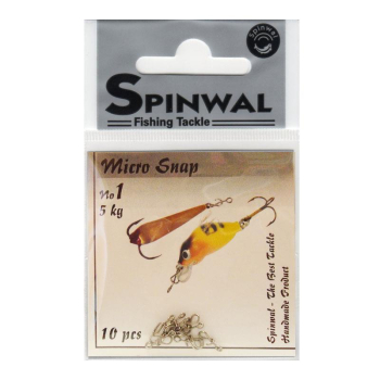 Agrafka Micro Snap Spinwal 1 - 5 kg op.10szt