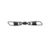 Krętlik DAM Detek Double Link Swivel #8 10 szt.*-79409