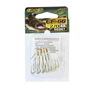 Kotwica Owner CF66 Catfish rozmiar "2/0" op.5 szt.