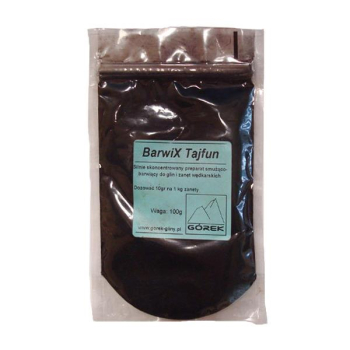 Barwnik "Barwix Tajfun" czarny 0.10 kg (doypack)